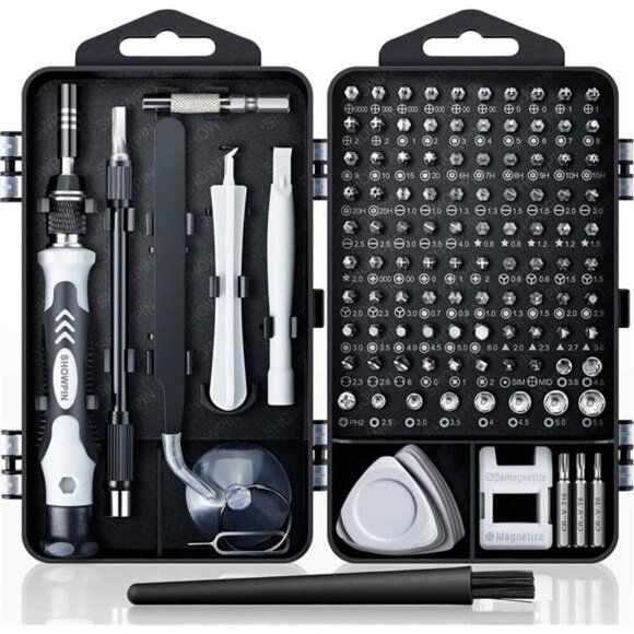 122 in 1 Precision Computer Screwdriver Kit Laptop Screwdriver Sets Electronics - Picture 1 of 7
